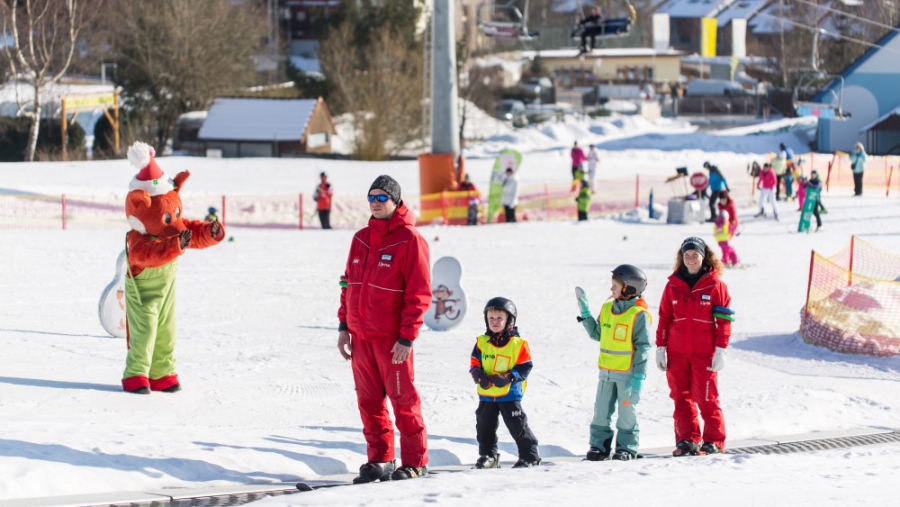 Kindvriendelijke wintersport in Tsjechië!